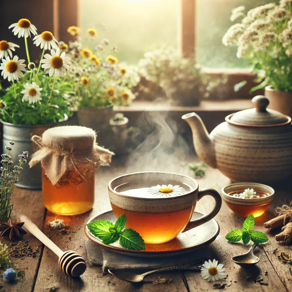 Infusiones vs. Café: Descubre por Qué Empezar tus Mañanas con Hierbas Medicinales es Mejor🍃🌼
