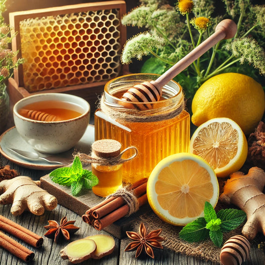 Remedios naturales con miel 🍯😌🍃