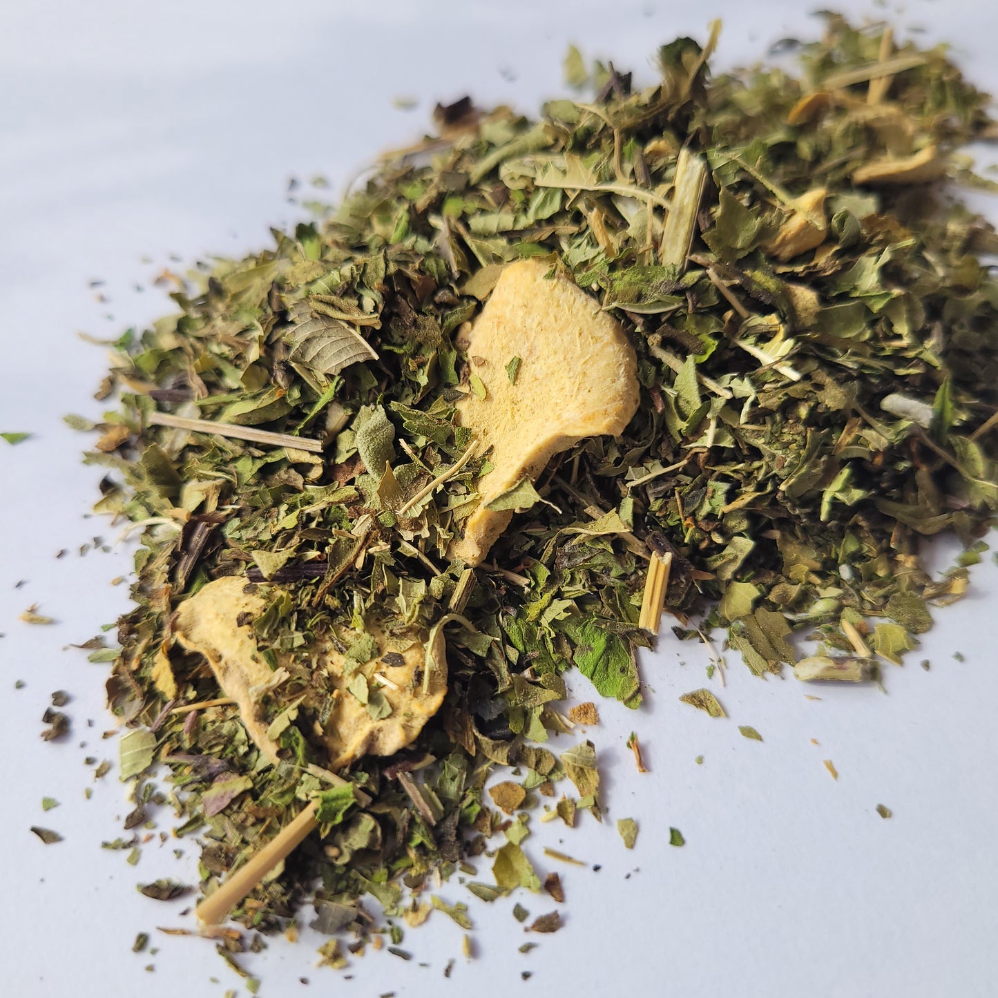 Refrescante y Digestiva (Menta-Cedrón-Jengibre)