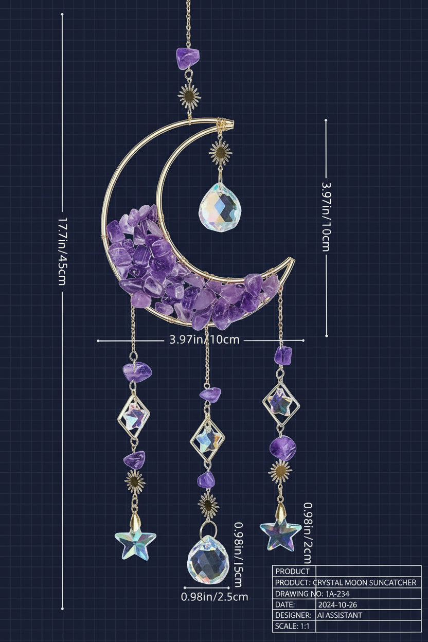 🌙 Colgante de Piedra Luna - La Magia de lo Femenino