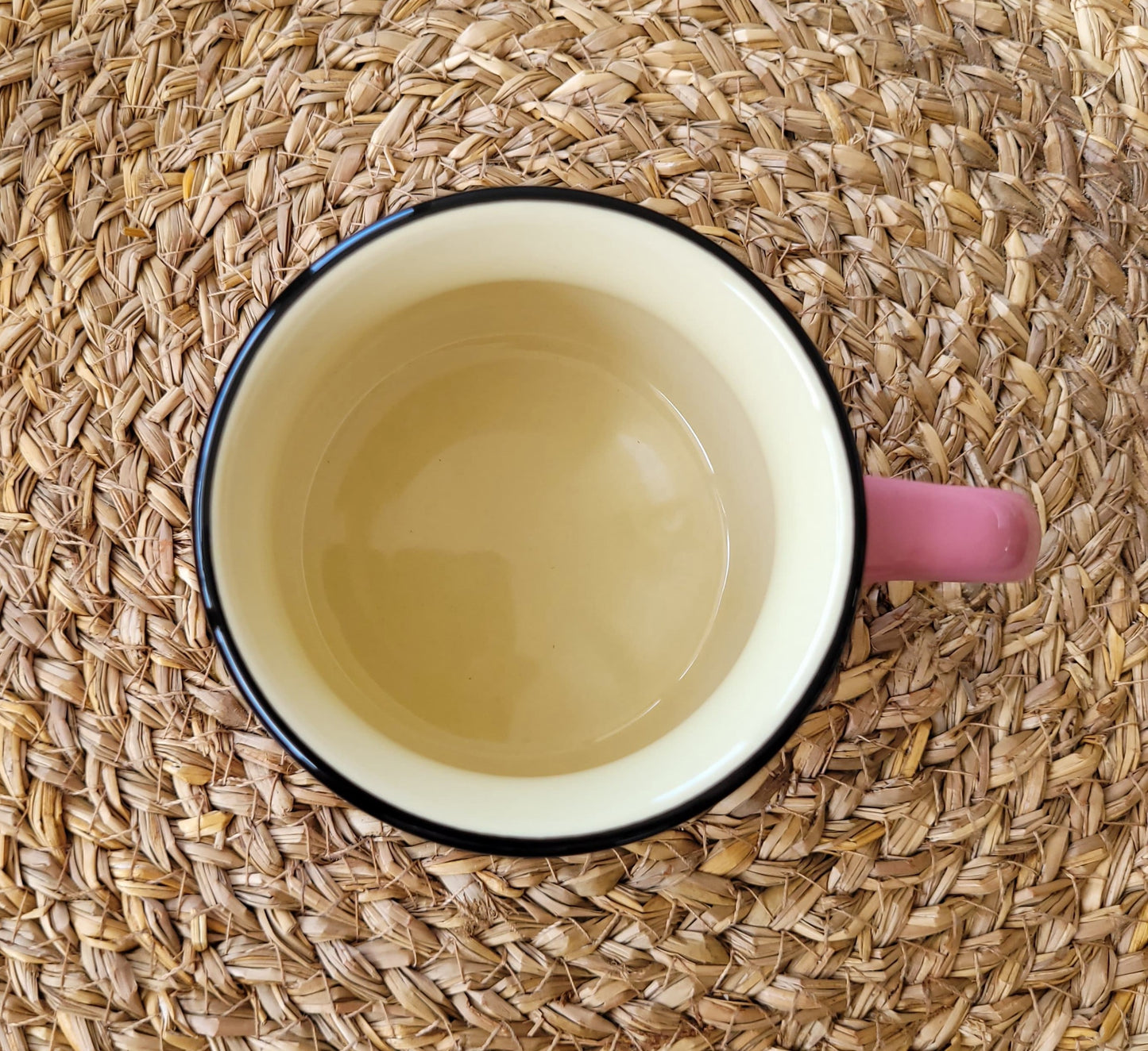 Taza de cerámica color Rosa