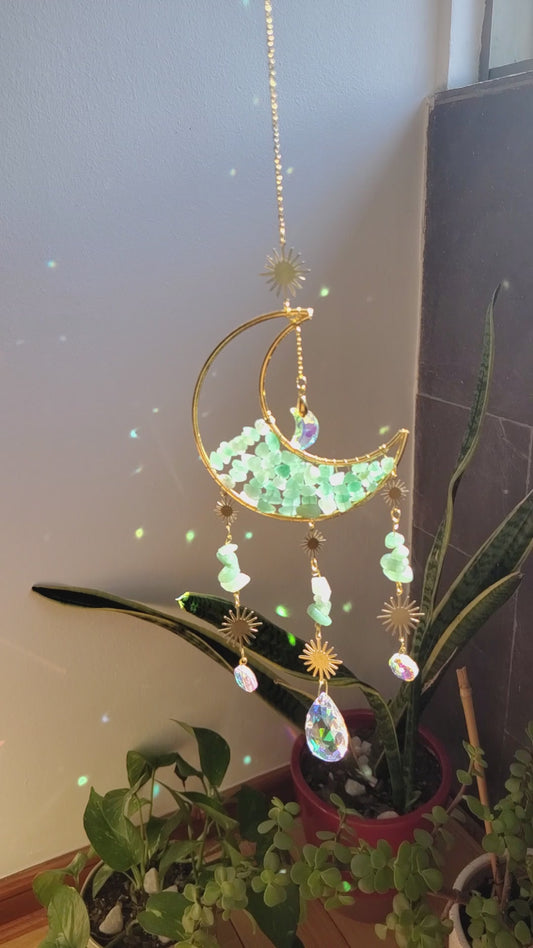 💚 Colgante de Aventurina Verde - La Piedra de la Suerte