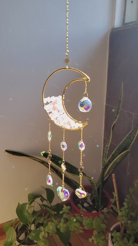 💖 Colgante de Cuarzo Rosa - El Cristal del Amor