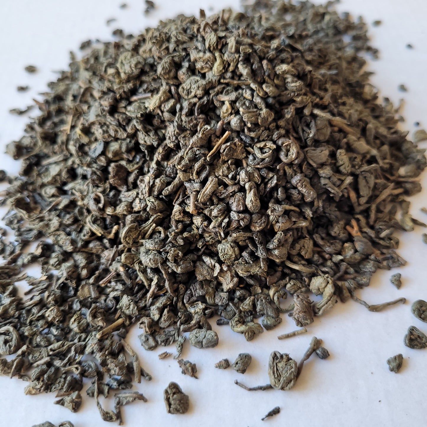 Té Verde Superiror Gundpowder - presentación 100 gramos.