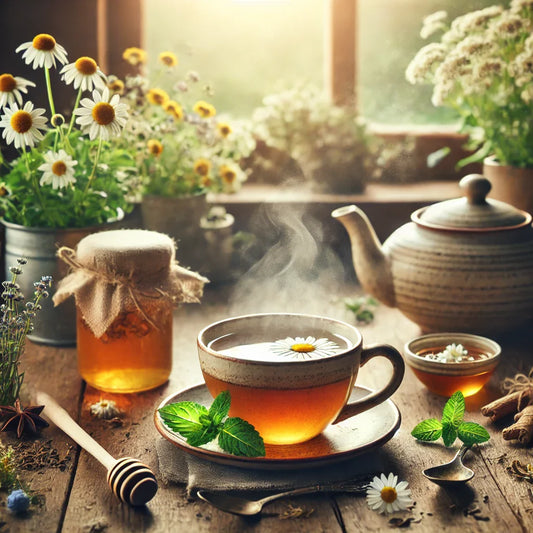 Infusiones vs. Café: Descubre por Qué Empezar tus Mañanas con Hierbas Medicinales es Mejor🍃🌼