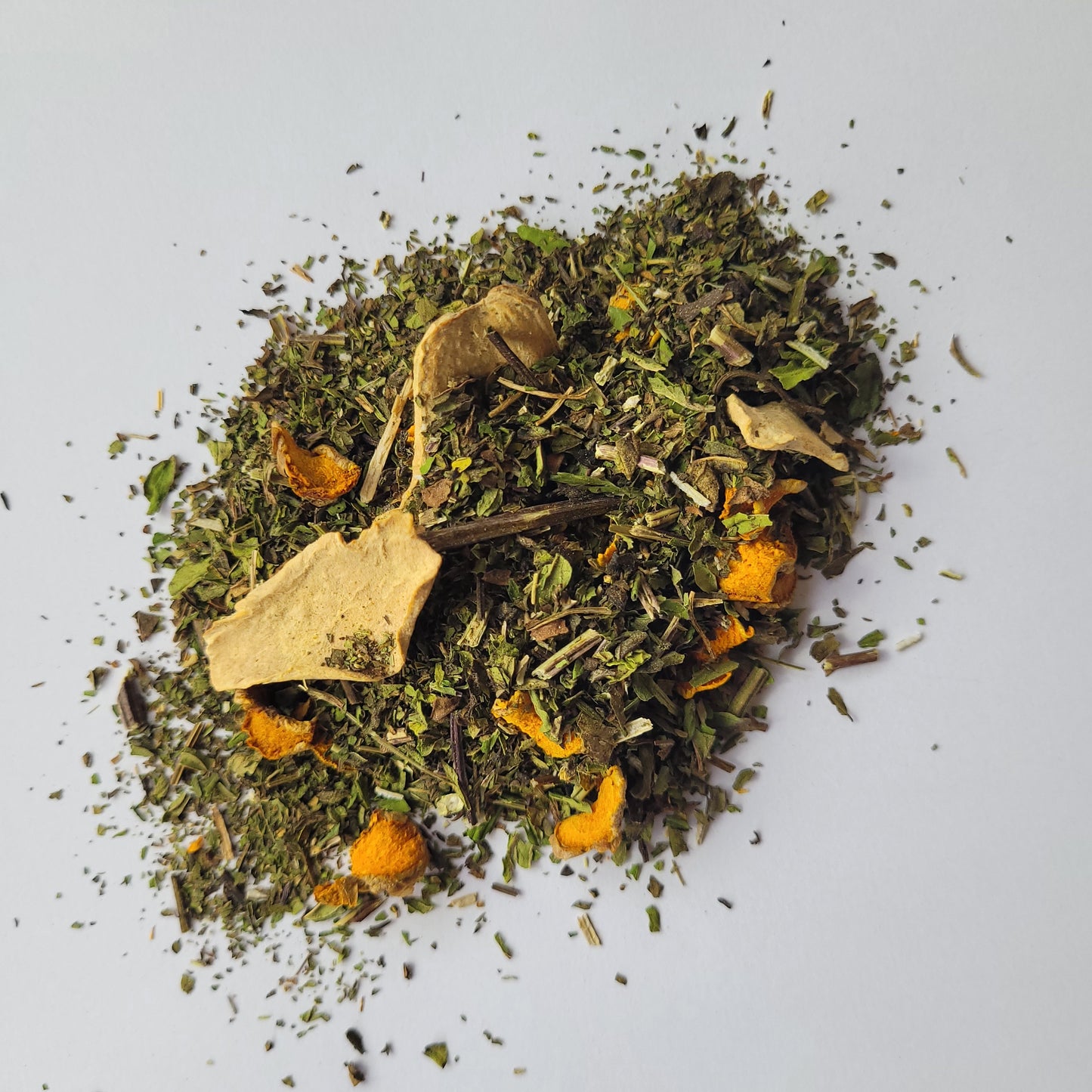 Energizante y Digestiva (Jengibre-Cúrcuma-Menta) 100 gr