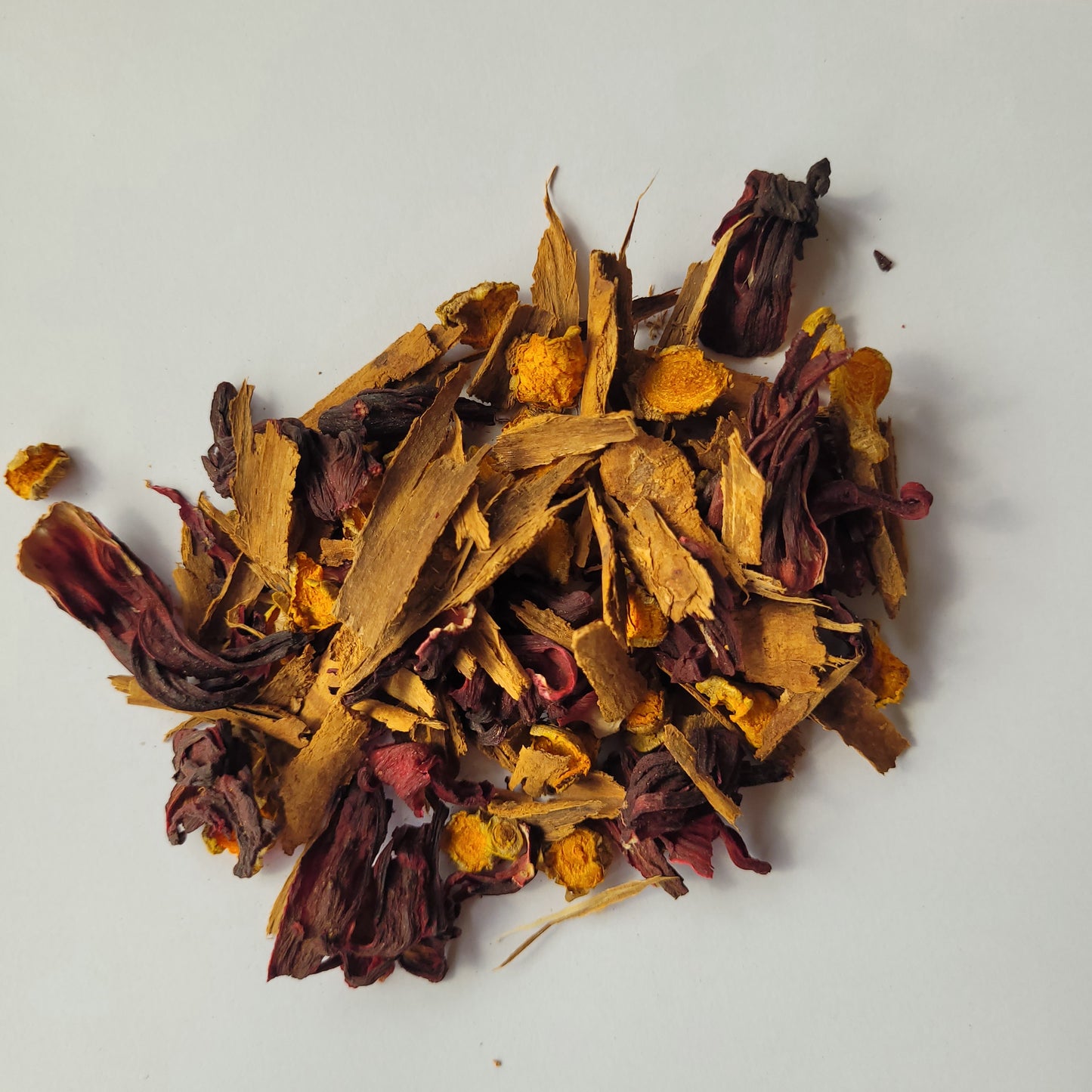Antioxidante y ayuda a la circulación (Hibisco-Cúrcuma-Canela)
