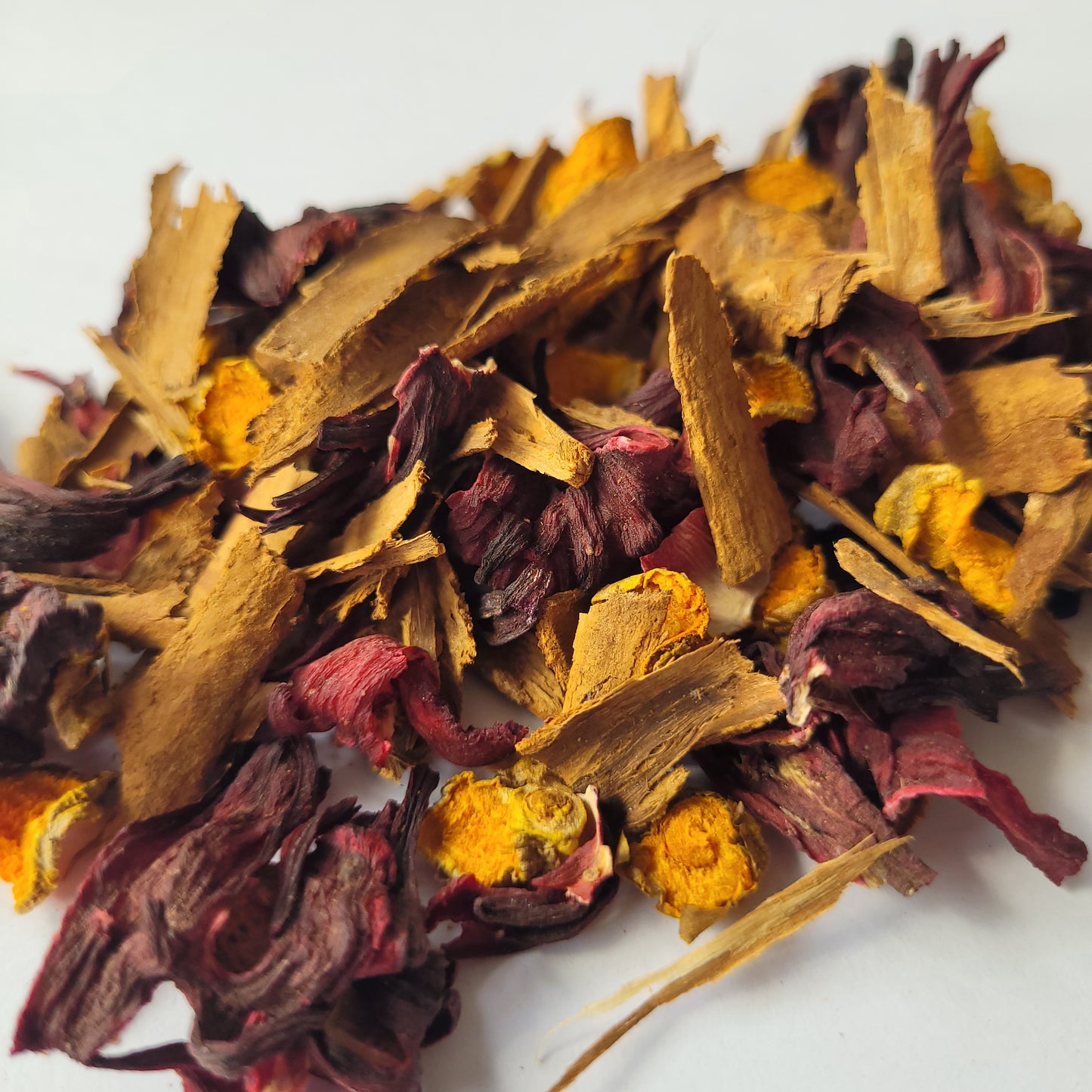 Antioxidante y ayuda a la circulación (Hibisco-Cúrcuma-Canela)