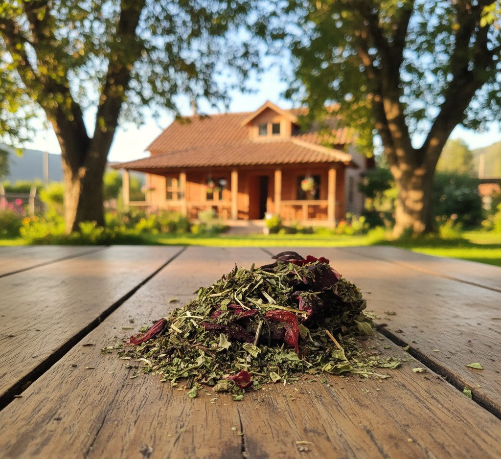Refrescante y Energizante (Hibisco - Menta - Cedrón)