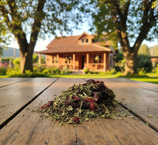 Refrescante y Energizante (Hibisco - Menta - Cedrón)