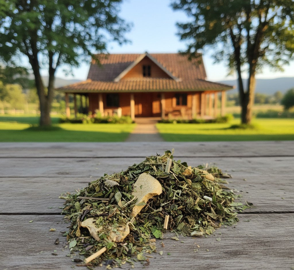 Refrescante y Digestiva (Menta-Cedrón-Jengibre) 100 GR