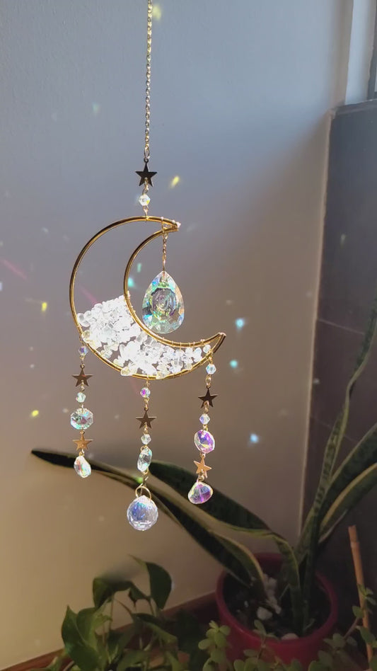 🌙 Colgante de Piedra Luna - La Magia de lo Femenino